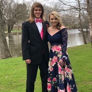 Prom dress from David’s bridal